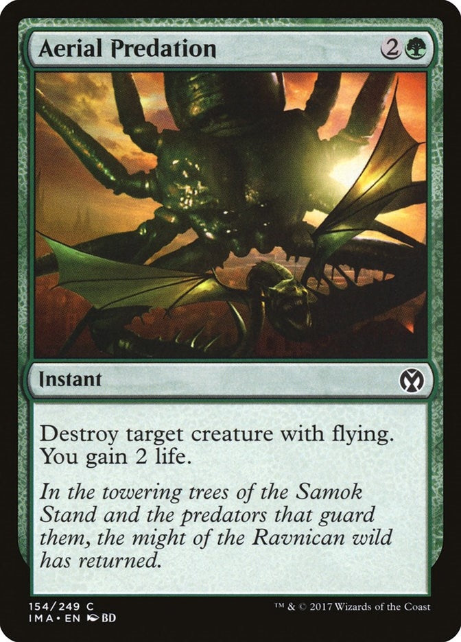 Aerial Predation (154) (Iconic Masters)
