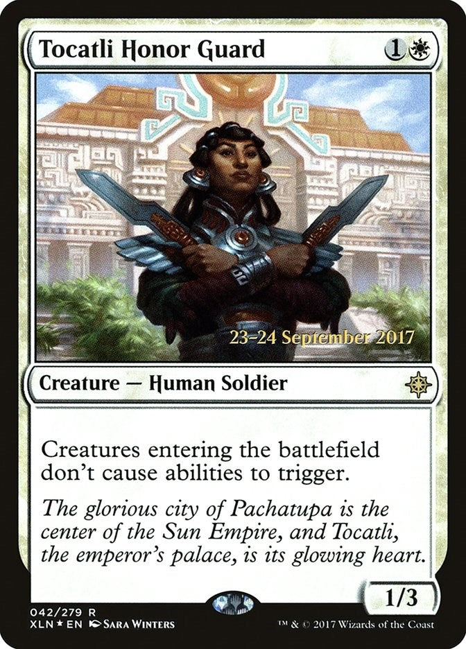 Image for Tocatli Honor Guard (42) - Magic: The Gathering