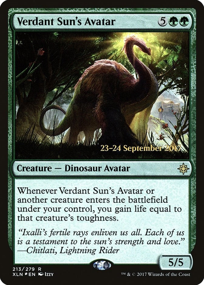 Image for Verdant Sun's Avatar (213) - Magic: The Gathering