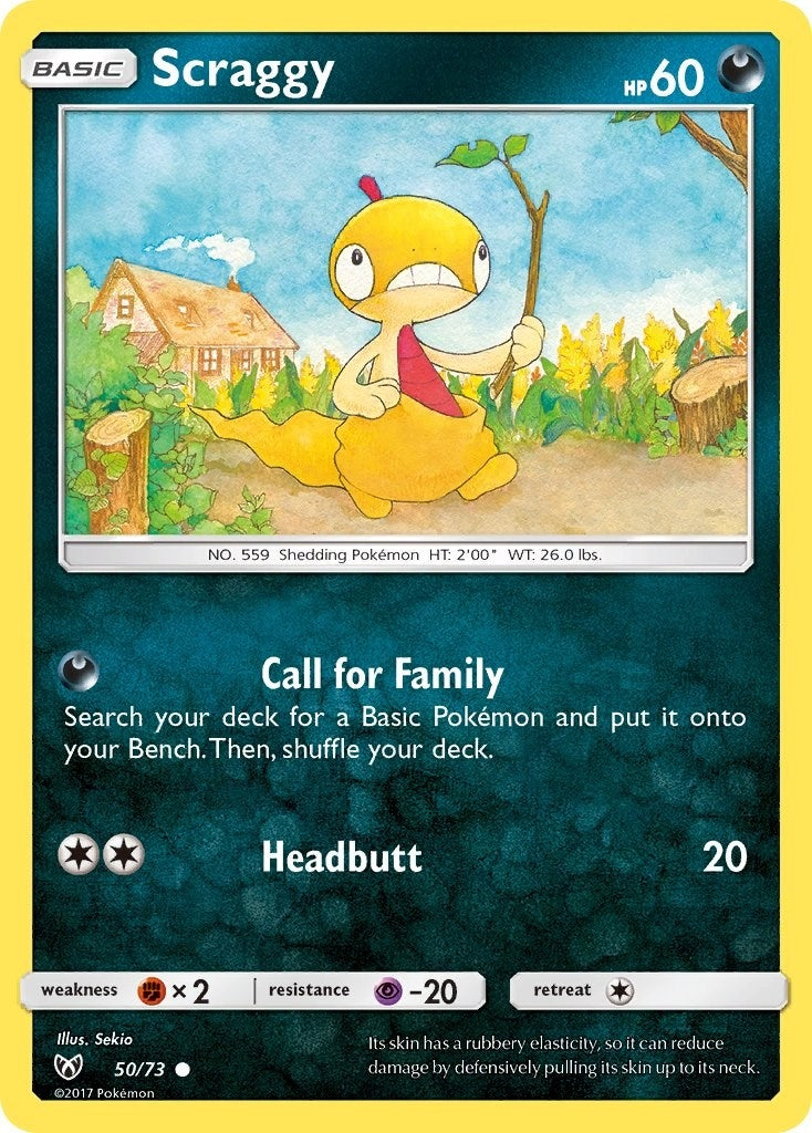 Image for Scraggy (50/73) (Shining Legends) - Pokemon