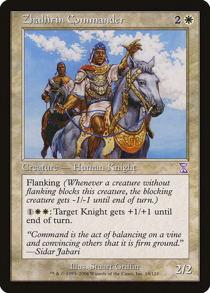 Image for Zhalfirin Commander (18) - Magic: The Gathering