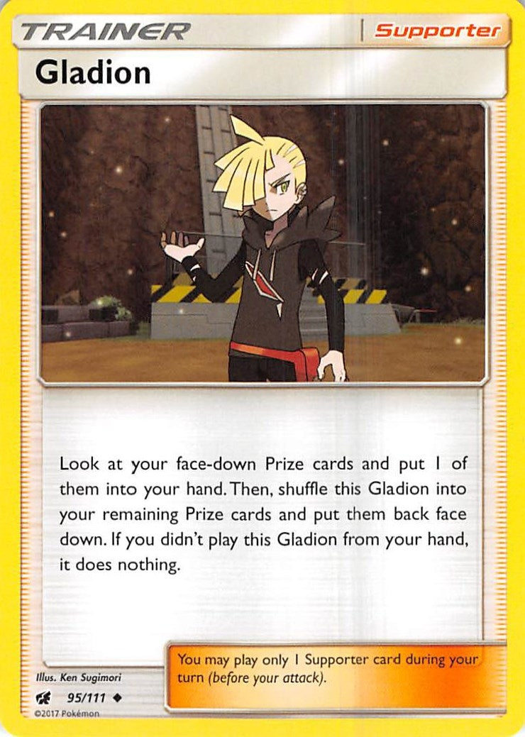 Image for Gladion (95/111) (SM - Crimson Invasion) - Pokemon