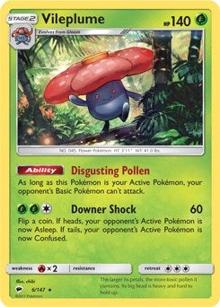 Image for Vileplume - 6/147 (Prerelease Kit Exclusive) (006/147) (Deck Exclusives) - Pokemon
