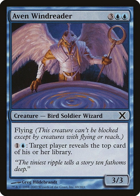Aven Windreader (69) (10th Edition)