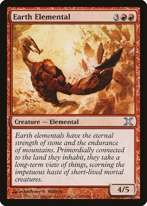 Earth Elemental (199) (10th Edition)