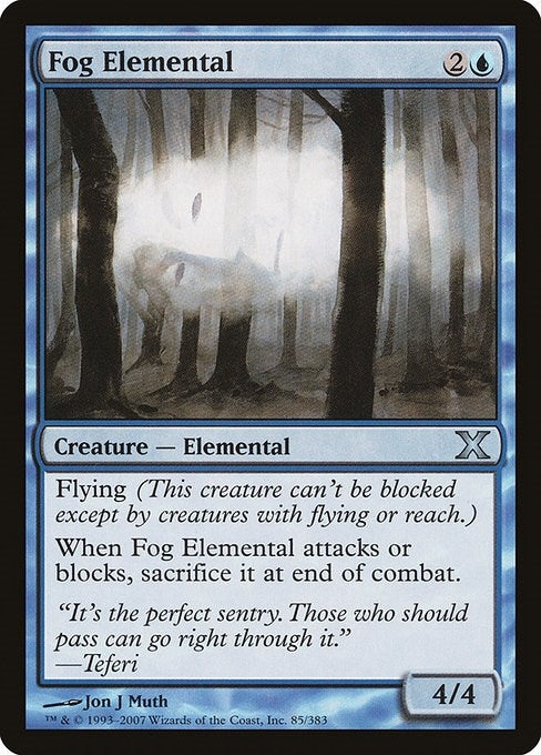 Fog Elemental (85) (10th Edition)