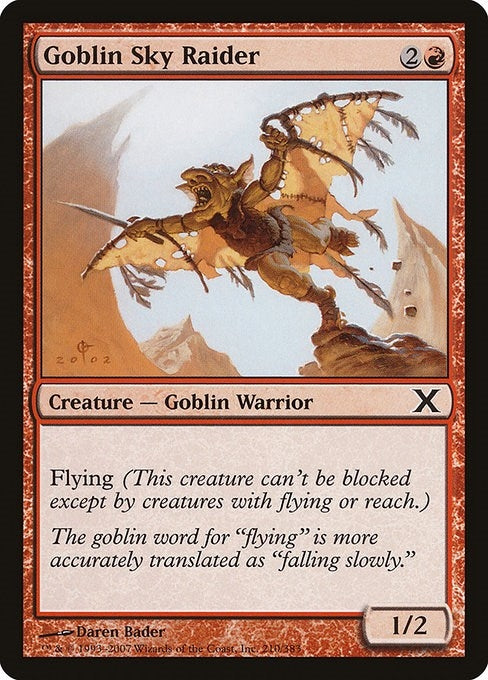 Goblin Sky Raider (210) (10th Edition)