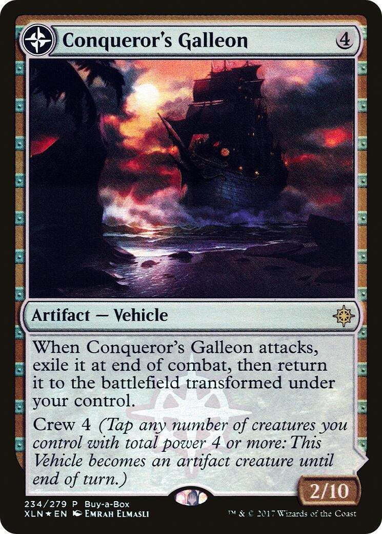 Conqueror's Galleon (234) (Buy-A-Box Promos)