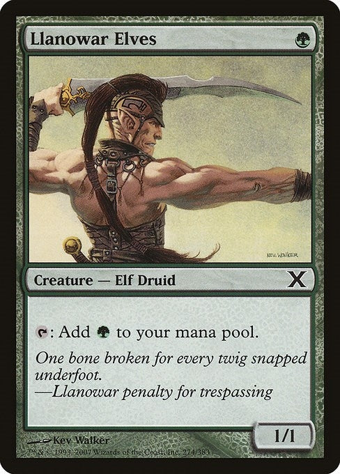 Llanowar Elves (274) (10th Edition)
