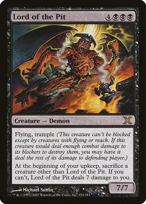 Lord of the Pit (154) (10th Edition)