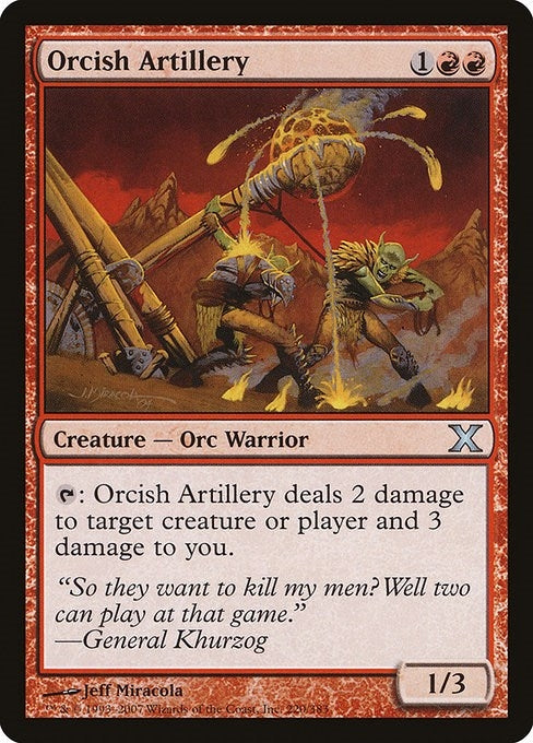Orcish Artillery (220) (10th Edition)