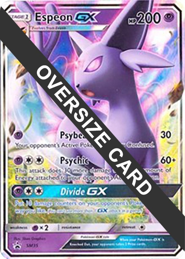 Image for Espeon GX - SM35 (SM Black Star Promos) (SM35) (Jumbo Cards) - Pokemon