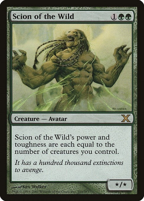 Scion of the Wild (295) (10th Edition)