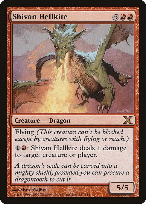 Shivan Hellkite (231) (10th Edition)