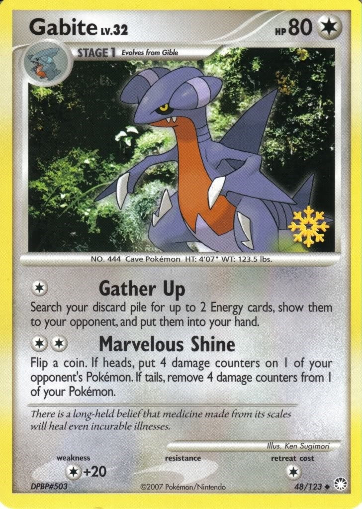 Image for Gabite (048/123) (Countdown Calendar Promos) - Pokemon