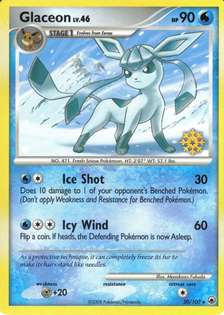 Image for Glaceon (020/100) (Countdown Calendar Promos) - Pokemon