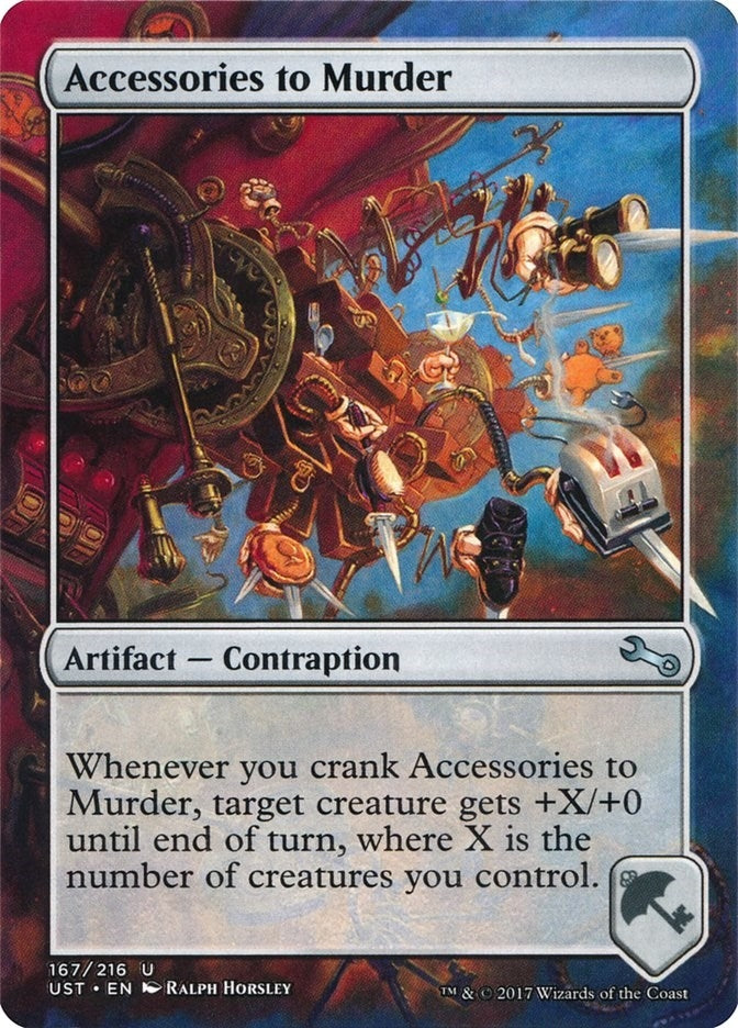 Accessories to Murder (167) (Unstable)