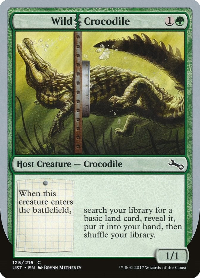 Image for Wild Crocodile (125) - Magic: The Gathering