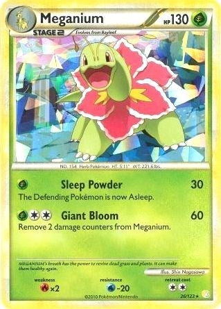 Image for Meganium - 26/123 (Cracked Ice Holo) (026/123) (Deck Exclusives) - Pokemon