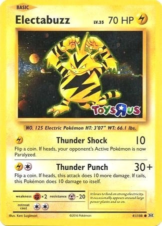 Image for Electabuzz - 41/108 (Toys R Us Promo) (041/108) (Miscellaneous Cards & Products) - Pokemon