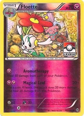 Image for Floette - 102/162 (Pokemon League) (102/162) (League & Championship Cards) - Pokemon