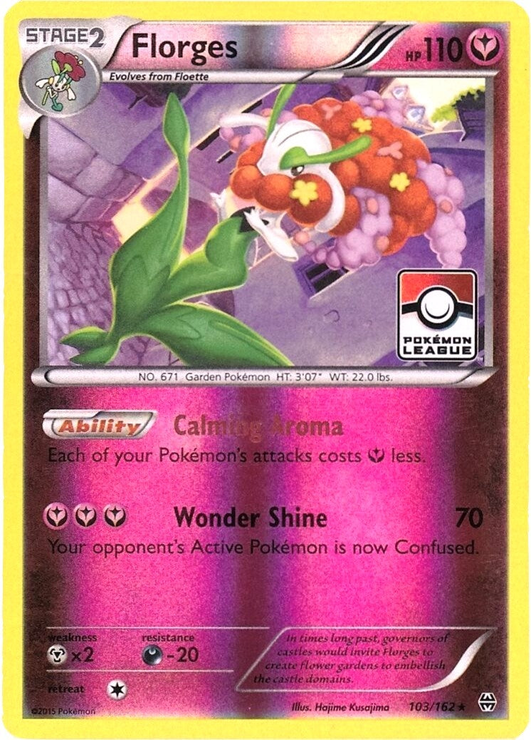 Image for Florges - 103/162 (Pokemon League) (103/162) (League & Championship Cards) - Pokemon