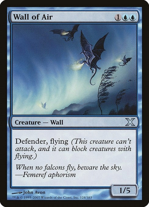 Wall of Air (124) (10th Edition)