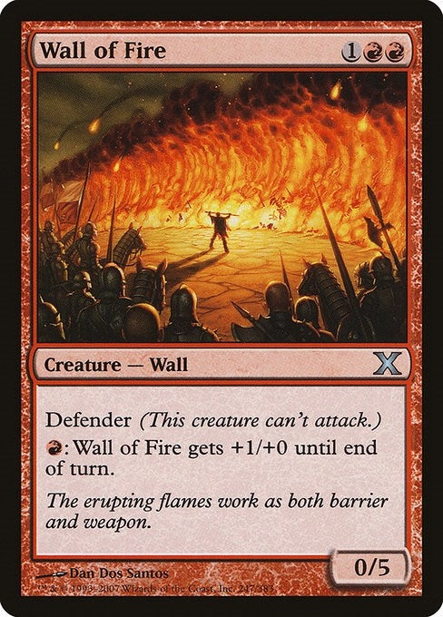 Wall of Fire (247) (10th Edition)