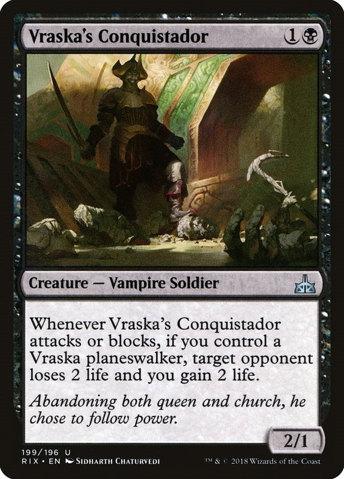 Image for Vraska's Conquistador (199) - Magic: The Gathering