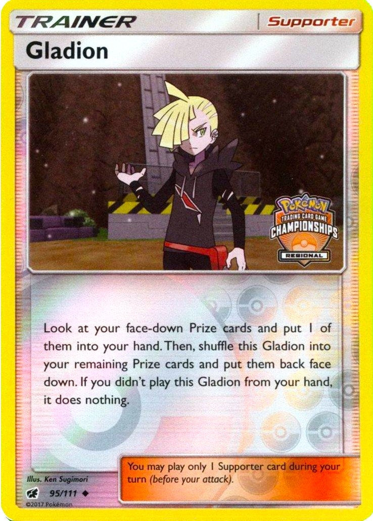 Image for Gladion - 95/111 (Regional Championships) (095/111) (League & Championship Cards) - Pokemon