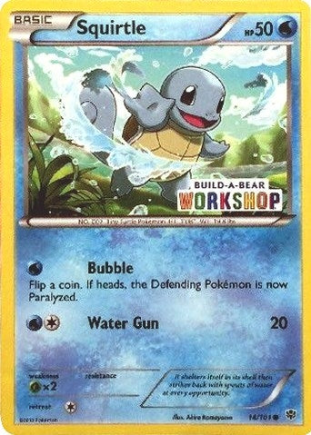 Image for Squirtle - 14/101 (Build-A-Bear Workshop Exclusive) (014/101) (Miscellaneous Cards & Products) - Pokemon