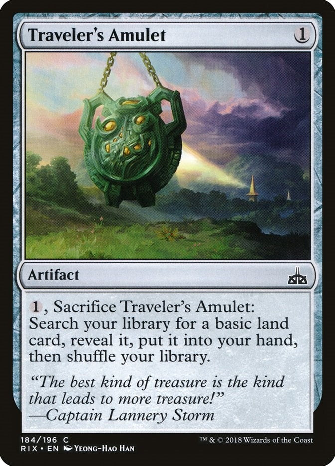 Image for Traveler's Amulet (184) - Magic: The Gathering