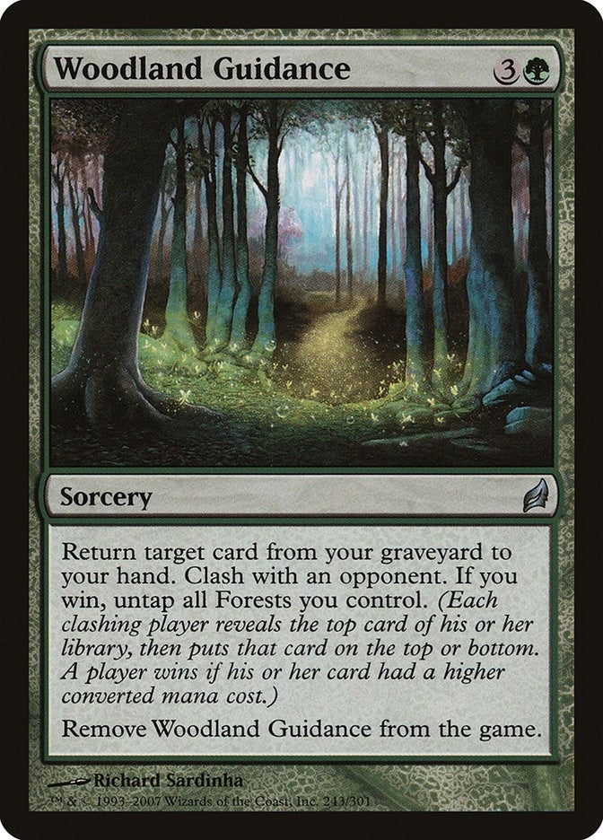 Image for Woodland Guidance (243) - Magic: The Gathering