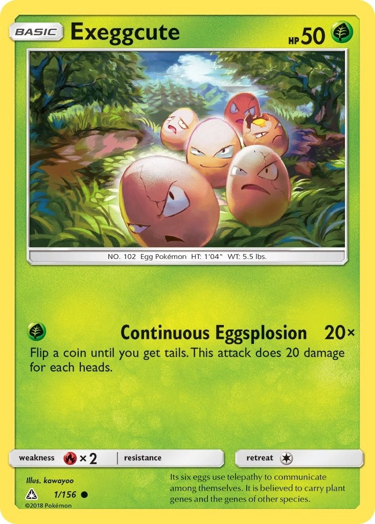 Image for Exeggcute (1/156) (SM - Ultra Prism) - Pokemon