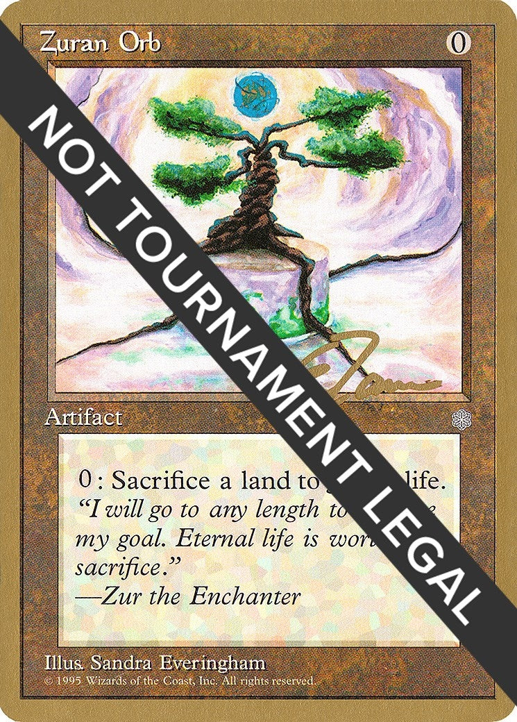 Image for Zuran Orb - 1996 Eric Tam (ICE) - Magic: The Gathering