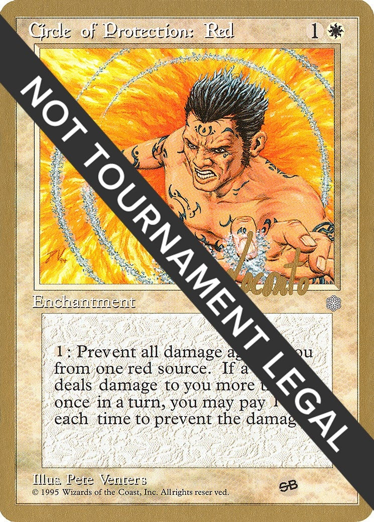 Circle of Protection: Red - 1996 Michael Loconto (ICE) (SB) (World Championship Decks)