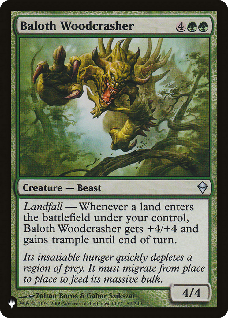 Baloth Woodcrasher (157/249) (The List Reprints)