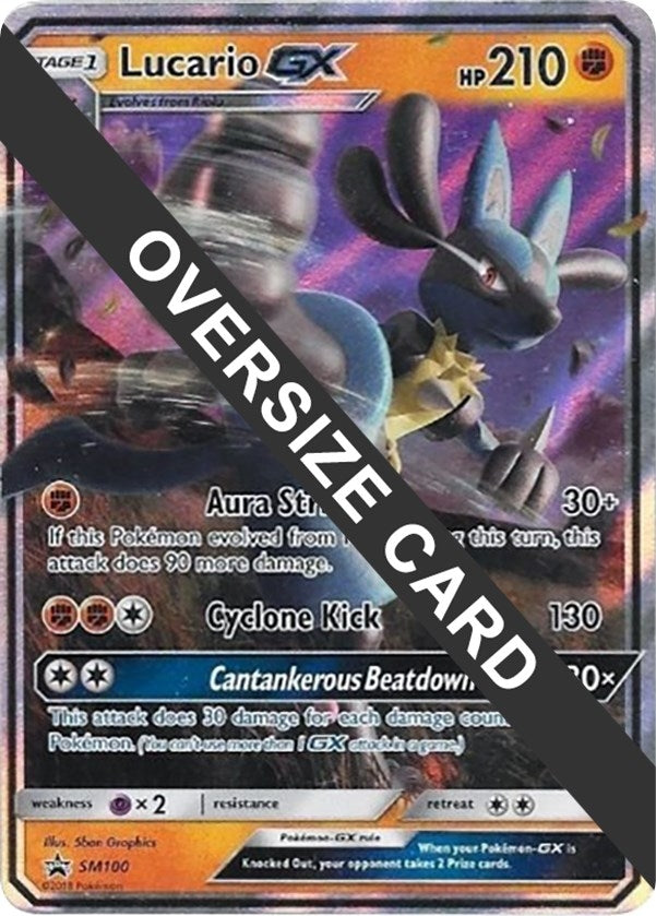 Image for Lucario GX - SM100 (SM100) (Jumbo Cards) - Pokemon