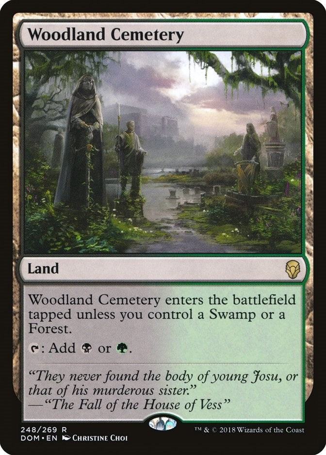 Image for Woodland Cemetery (248) - Magic: The Gathering