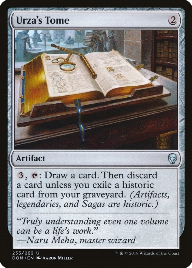 Image for Urza's Tome (235) - Magic: The Gathering
