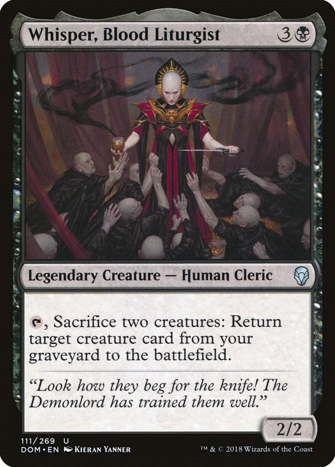 Image for Whisper, Blood Liturgist (111) - Magic: The Gathering