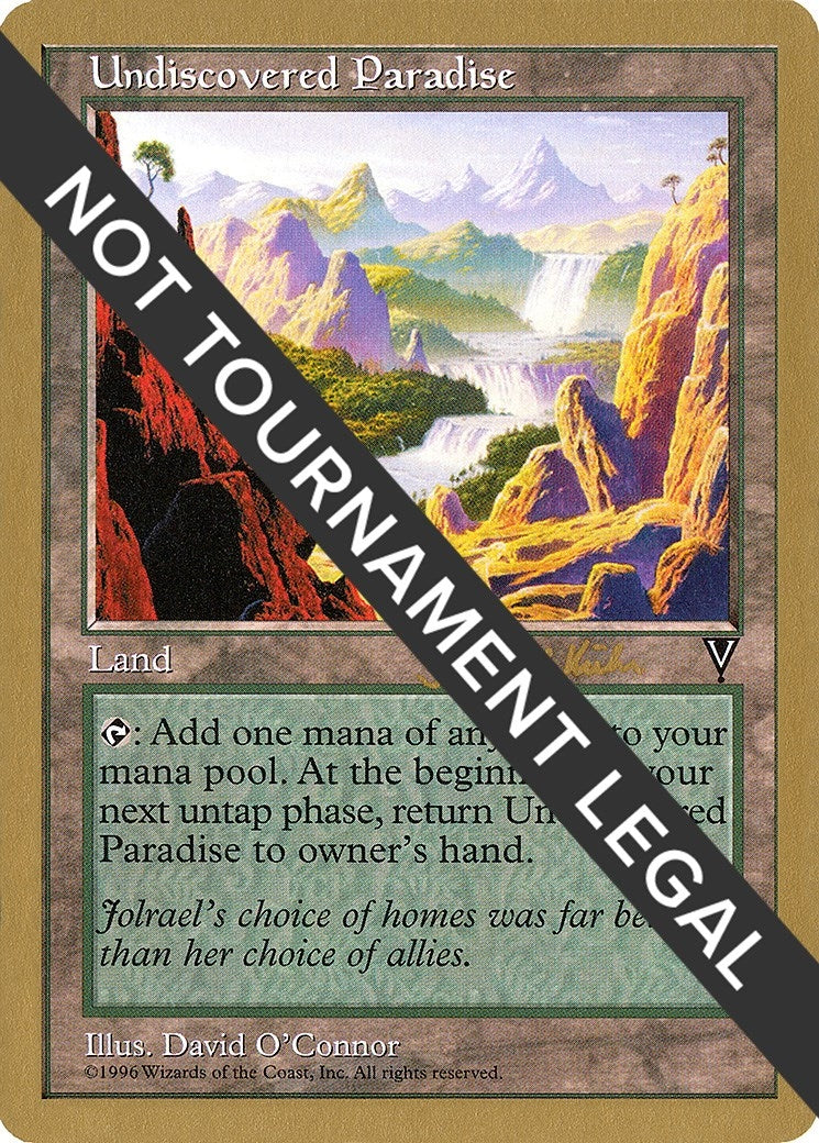 Image for Undiscovered Paradise - 1997 Janosch Kuhn (VIS) - Magic: The Gathering
