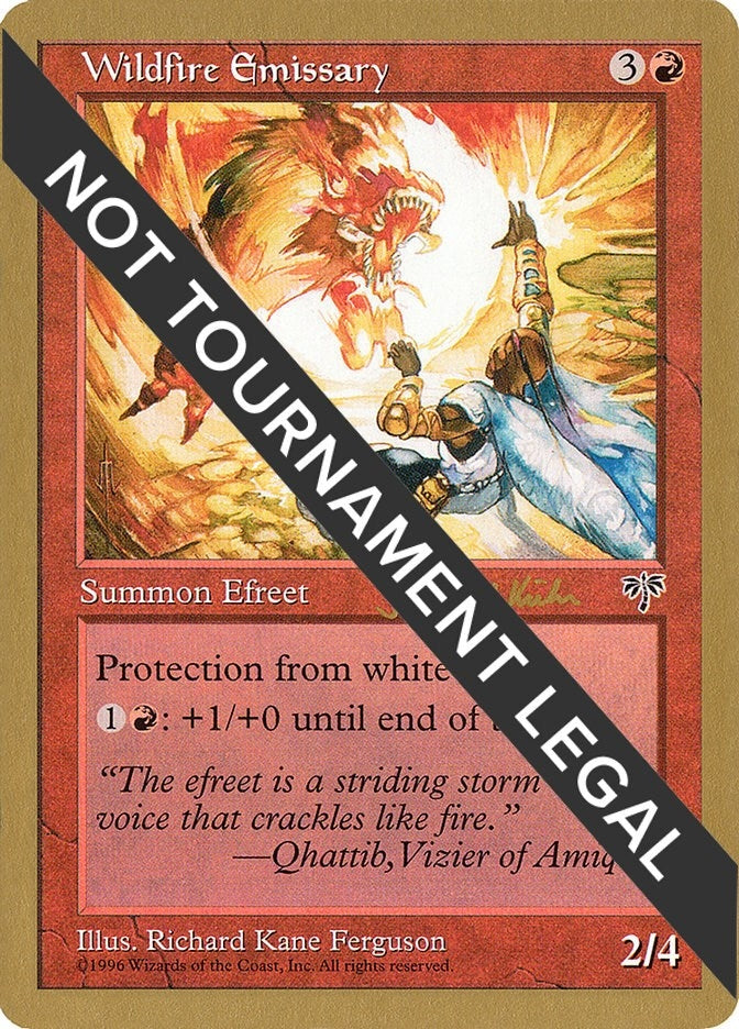 Image for Wildfire Emissary - 1997 Janosch Kuhn (MIR) - Magic: The Gathering