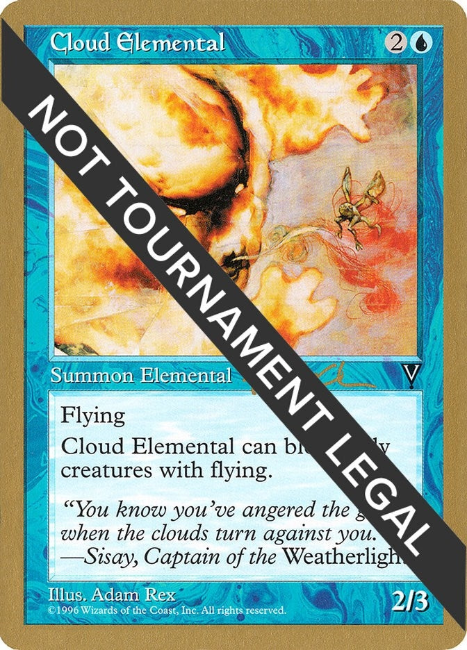 Cloud Elemental - 1997 Paul McCabe (VIS) (World Championship Decks)