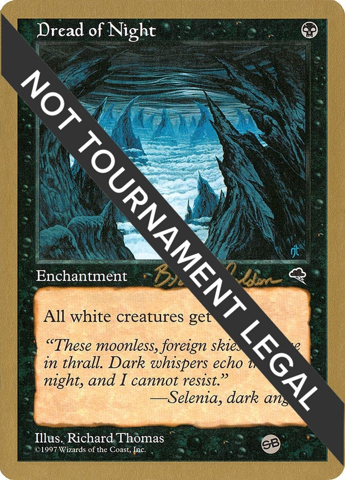 Dread of Night - 1998 Brian Selden (TMP) (SB) (World Championship Decks)