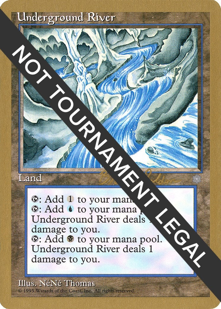 Image for Underground River - 1998 Brian Selden (ICE) - Magic: The Gathering