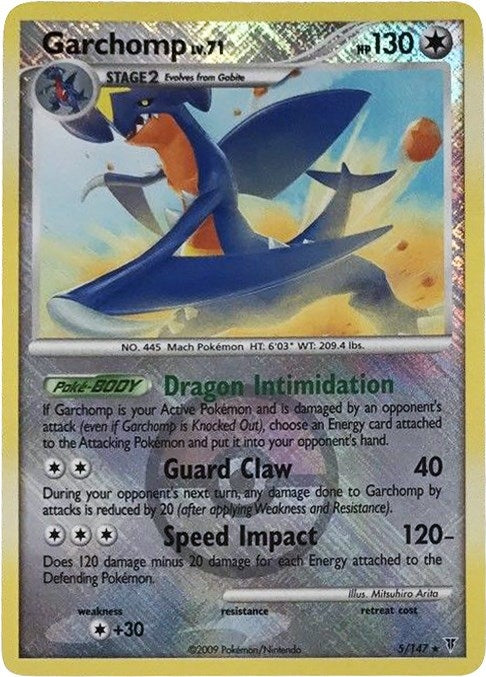 Image for Garchomp - 5/147 (Championship Promo) (005/147) (League & Championship Cards) - Pokemon