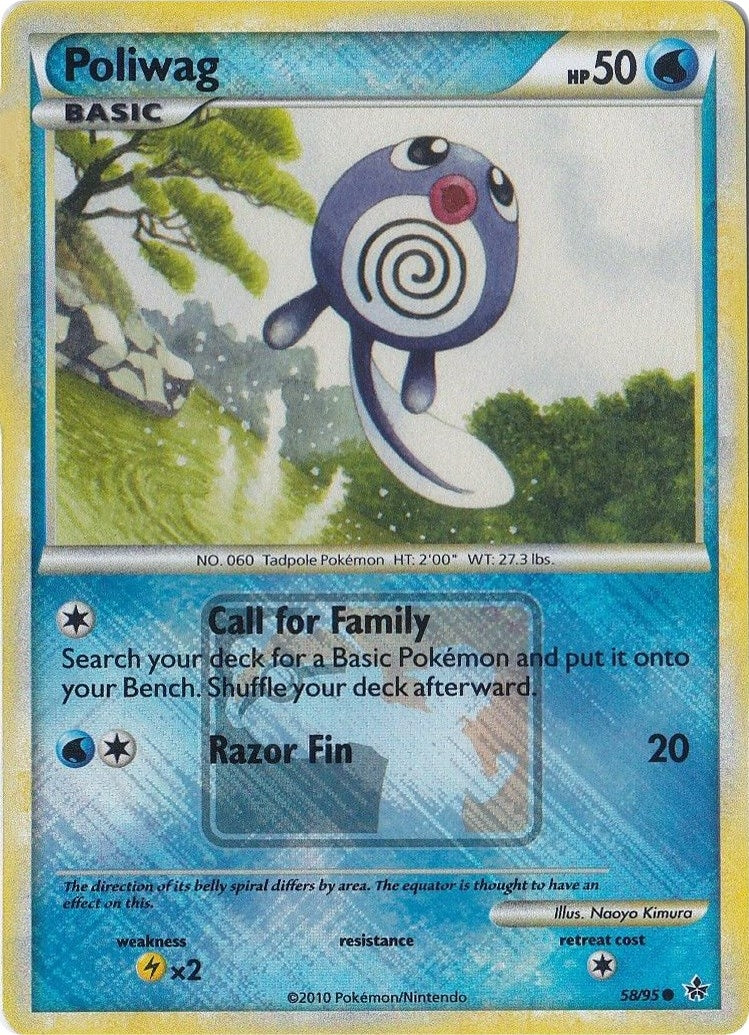 Image for Poliwag - 58/95 (League Promo) (058/095) (League & Championship Cards) - Pokemon