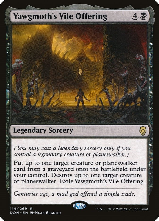 Image for Yawgmoth's Vile Offering (114) - Magic: The Gathering