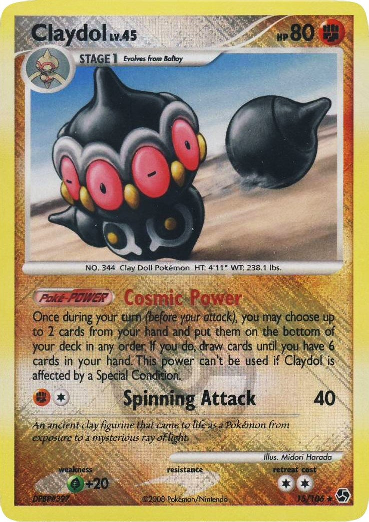 Image for Claydol - 15/106 (League Promo) (015/106) (League & Championship Cards) - Pokemon